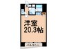 ＥＳＳＥ栄 1Rの間取り