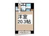 ＥＳＳＥ栄 1Rの間取り