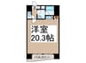 ＥＳＳＥ栄 1Rの間取り