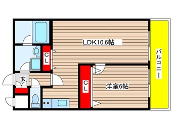 間取図 ＥＳＳＥ栄