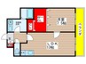 ＥＳＳＥ栄 1LDKの間取り