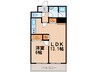 ＥＳＳＥ栄 1LDKの間取り