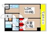 ＥＳＳＥ栄 1LDKの間取り