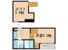 ＶＩＬＬＥＴＴＡ栄 1Kの間取り