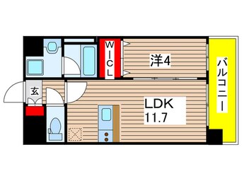 間取図 エルミタ－ジュ桜山