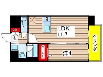 間取図 エルミタ－ジュ桜山