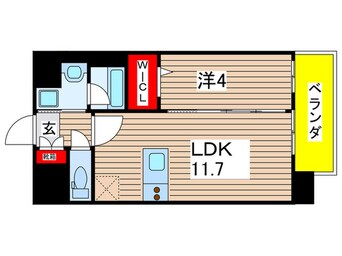 間取図 エルミタ－ジュ桜山