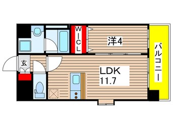 間取図 エルミタ－ジュ桜山