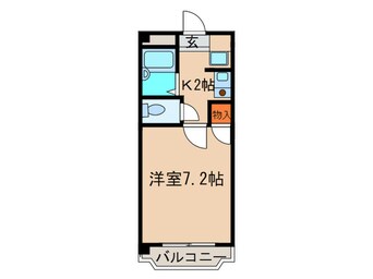 間取図 エトワ－ル上条