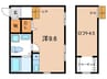 ロフト壱番館 1Rの間取り