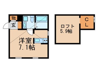 間取図 ロフト壱番館