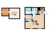 ロフト壱番館 1Rの間取り