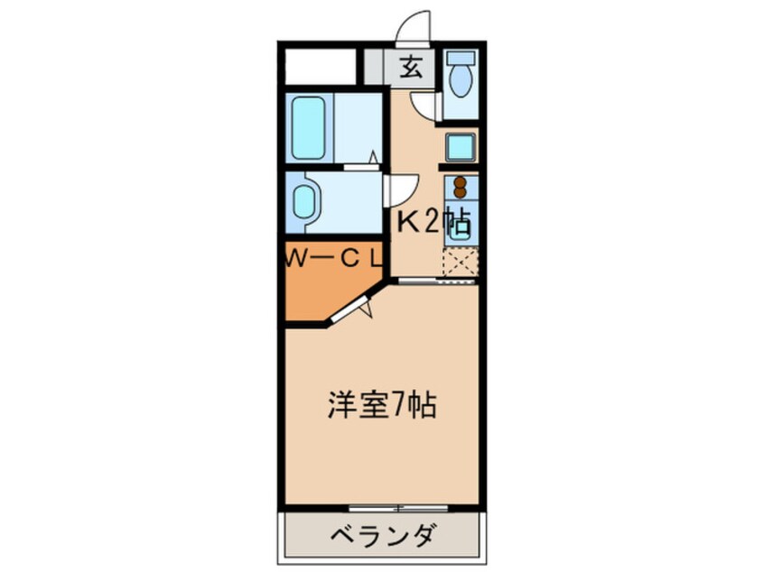 間取図 ＰｒｉｍａＶｅｒａ