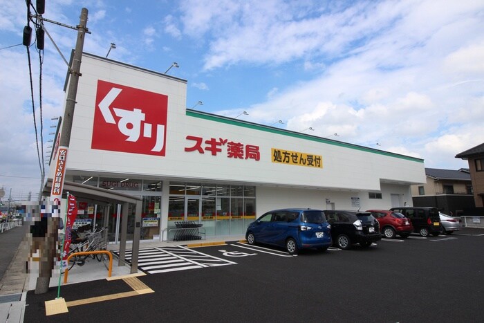 スギ薬局新林店(ドラッグストア)まで2m サイレントパレス