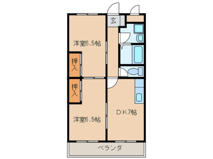 間取図 サンマリッチ光