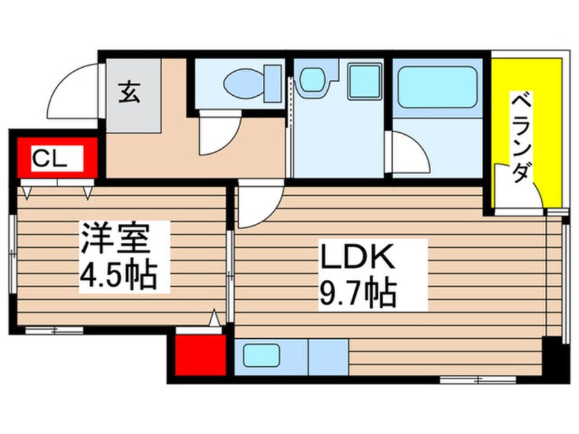 間取図 CITY SPIRE 名古屋大須