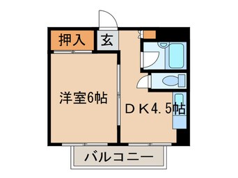 間取図 ハイム福島
