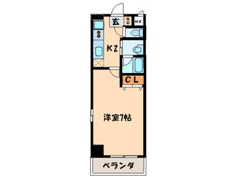 間取図 CITY SPIRE 名駅前