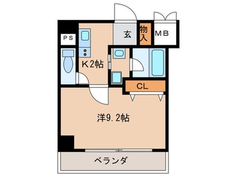 間取図 CITY SPIRE 名駅前