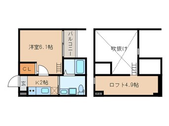 間取図 アルファ・Ⅰ