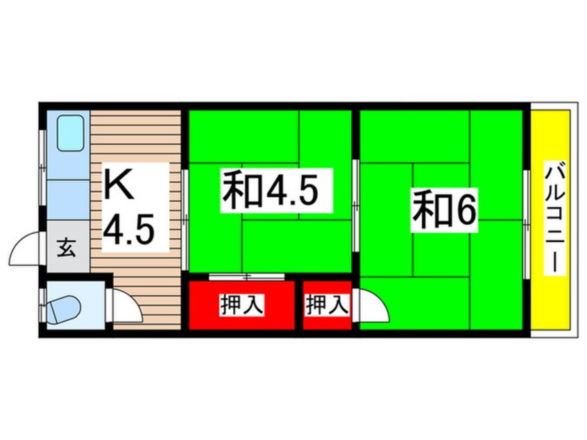 間取図 清和荘