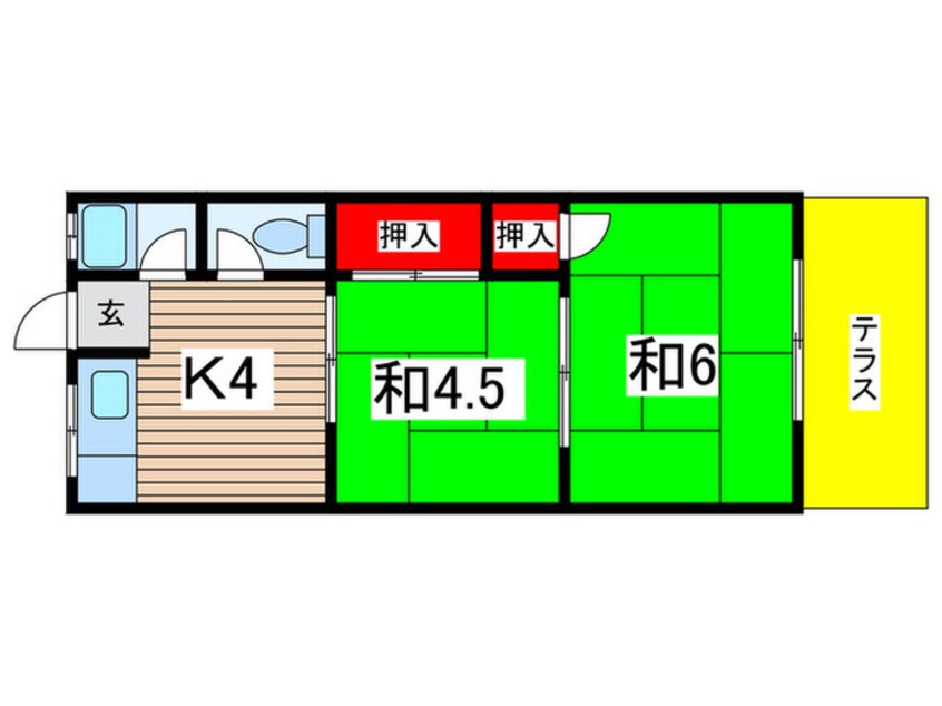 間取図 清和荘