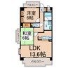 エクセレントみずの 2LDKの間取り