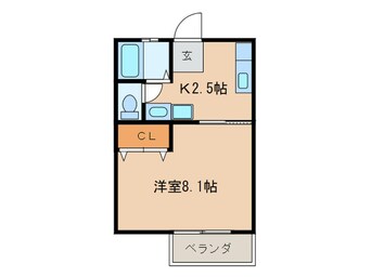 間取図 シャト－白菊