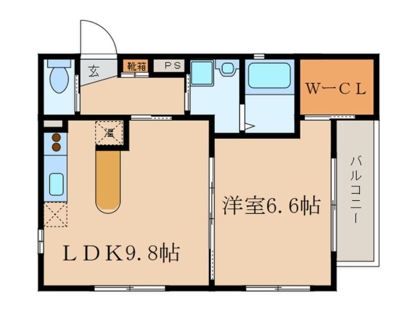 間取図 Ｙｓ　ｃａｎａｒｄ
