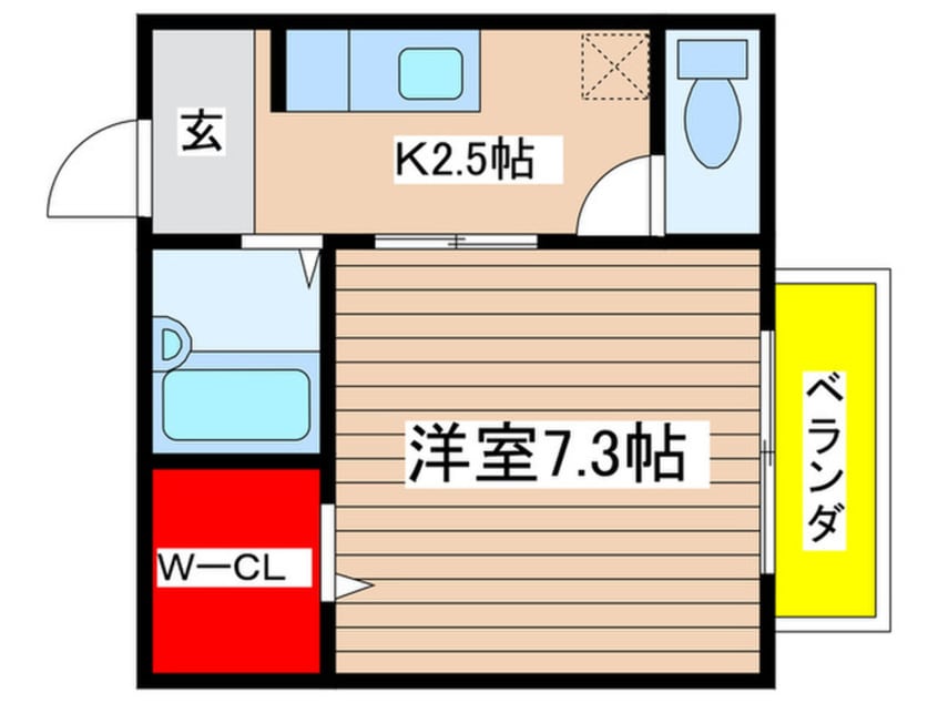 間取図 メゾン・ド・ジュネス