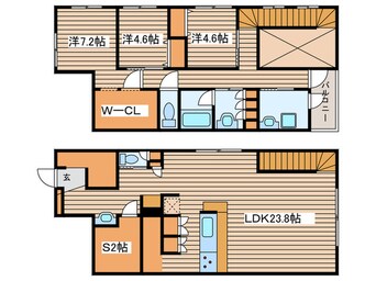 間取図 片坂町2丁目戸建