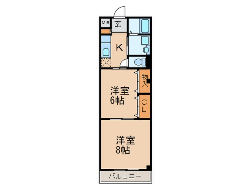 間取図 メゾン京田