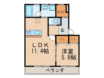 間取図 パークウエスト上社