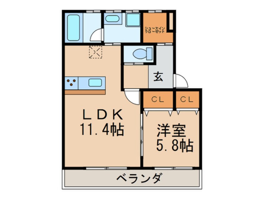 間取図 パークウエスト上社