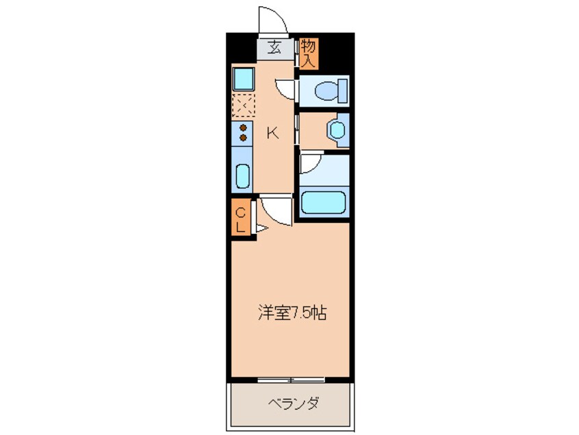 間取図 CITY SPIRE 名古屋本陣