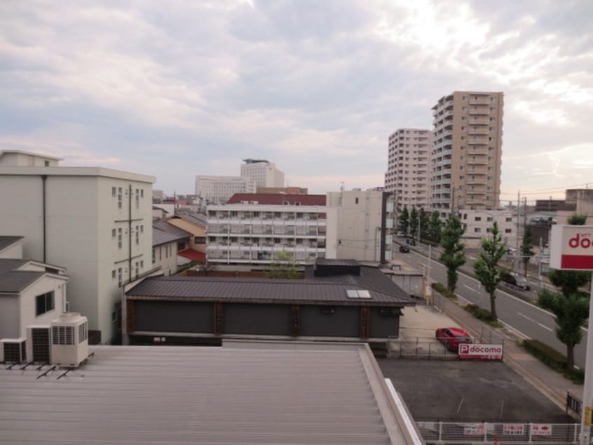 室内からの展望 CITY SPIRE 名古屋本陣