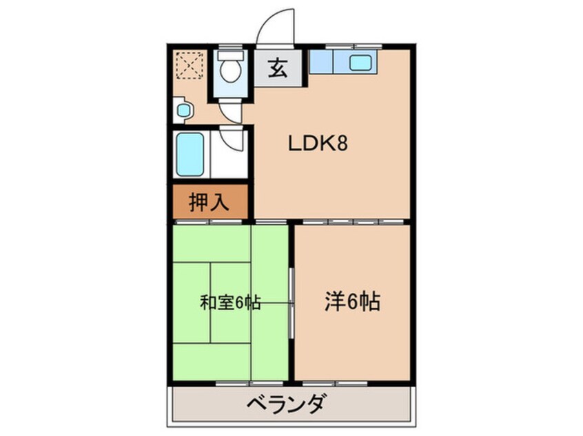 間取図 マンションセンチュリー