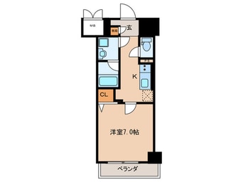 間取図 コートバスク