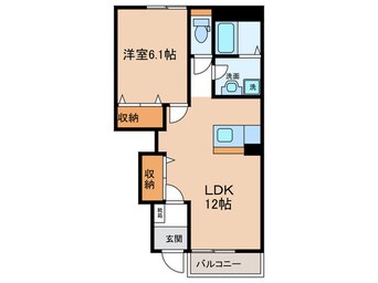 間取図 エスポアールパレス