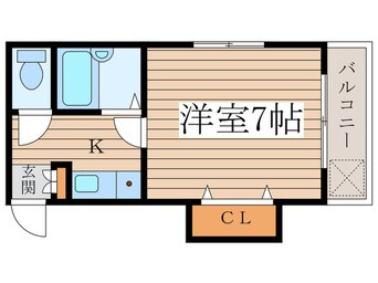 間取図 メゾン・ド・パラディ－１８