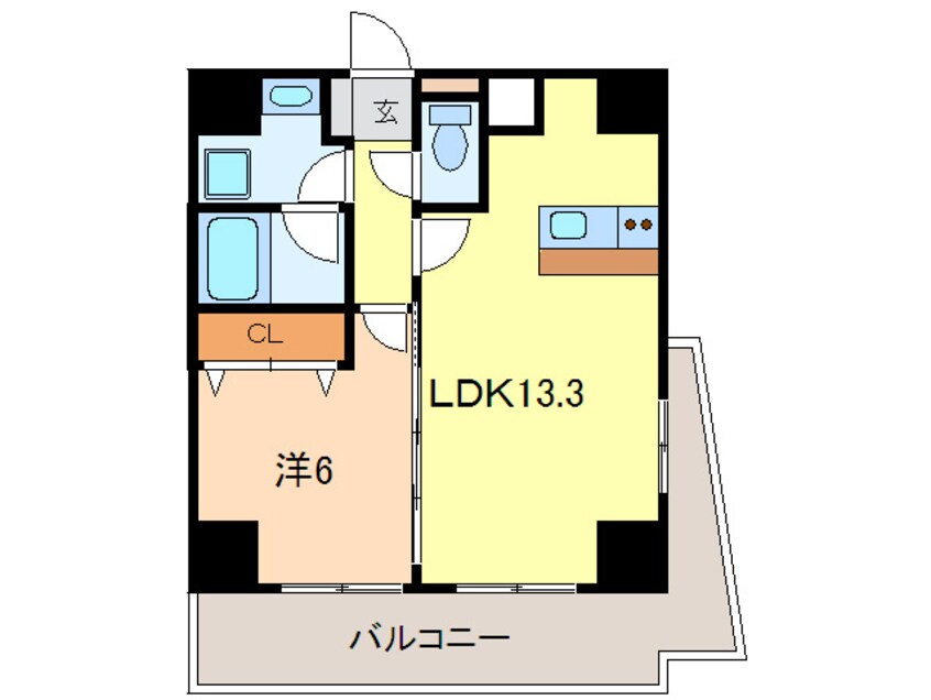 間取図 ミコノス山王