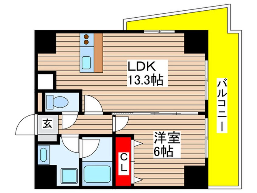 間取図 ミコノス山王