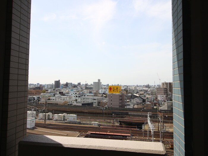 室内からの展望 ミコノス山王