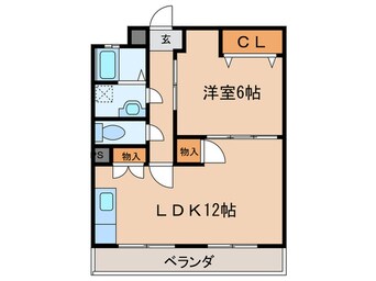 間取図 スバルハイツ