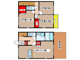 間取図 ツイン153