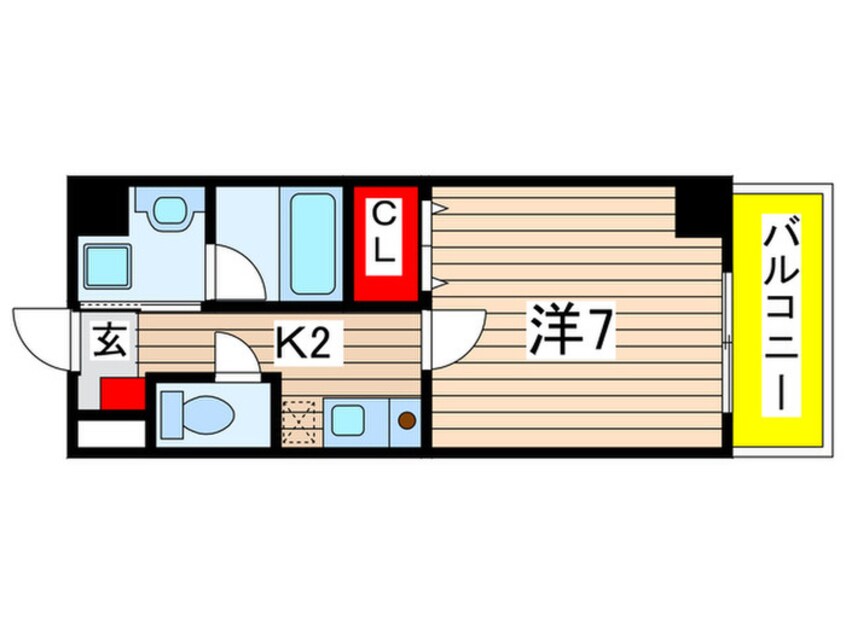 間取図 ガレリアＭ千代田