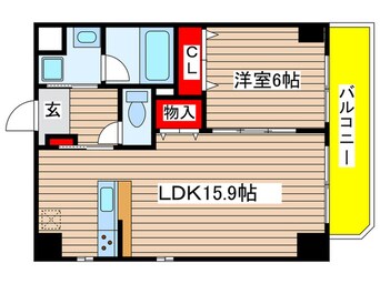 間取図 ガレリアＭ千代田