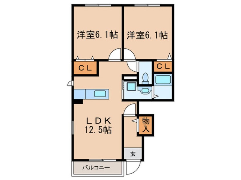 間取図 アミティエ