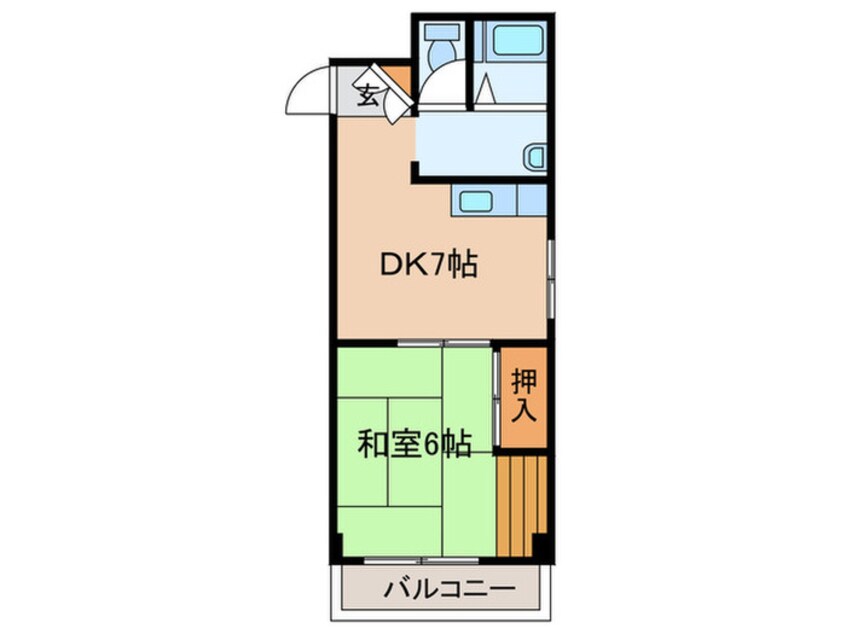 間取図 芳伊第一ビル