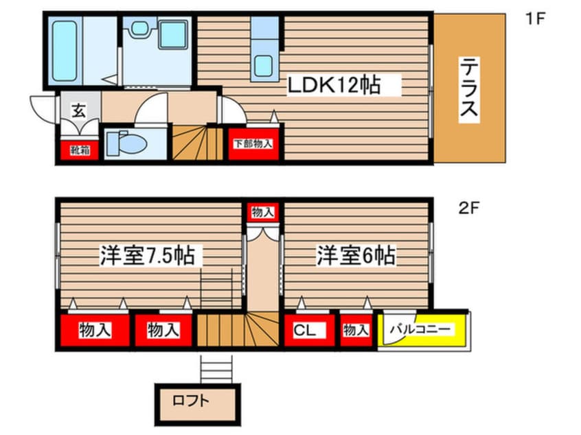 間取図 フリージアガーデン　アネックス